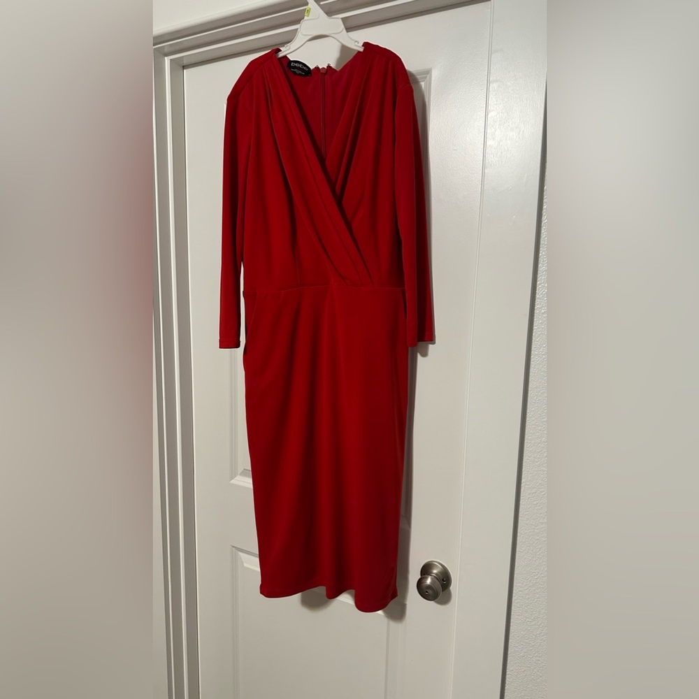 Red Bebe dress